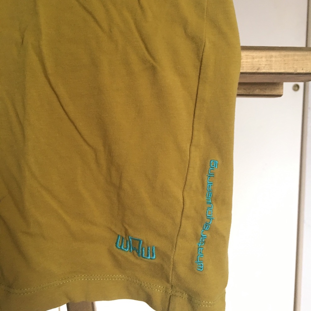 SIMPLE MUSTARD T-SHIRT - Picture 2 of 2